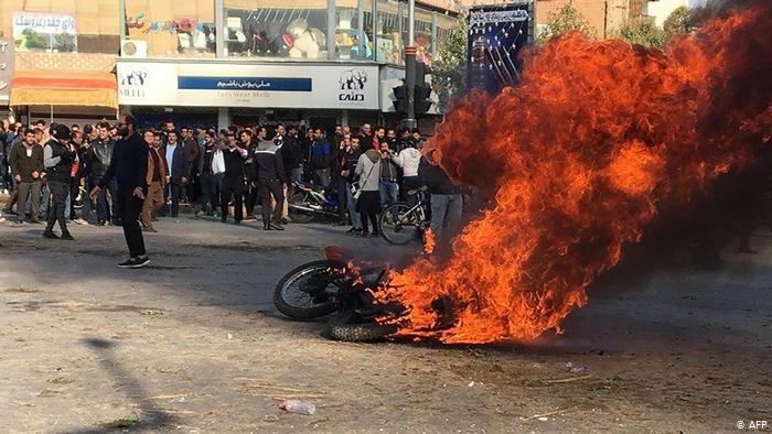 احتجاجات البنزين في إيران